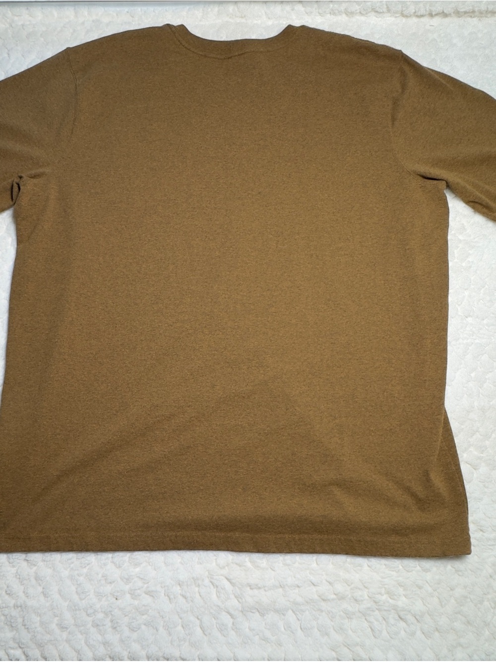 Carhartt Mens 2XL Tall Brown Pocket Tee Relaxed Fit Workwear T Shirt - Picture 2 of 6